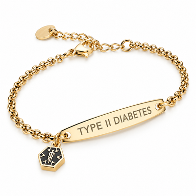 Diabetes Alert Bracelet