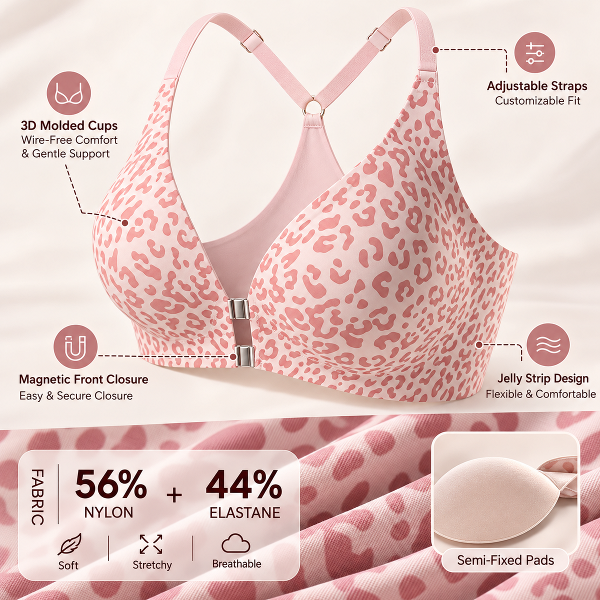 Jelly Support Bra