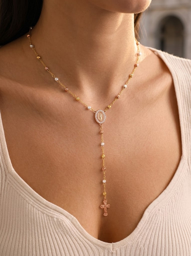 Blessed Rosary Necklace