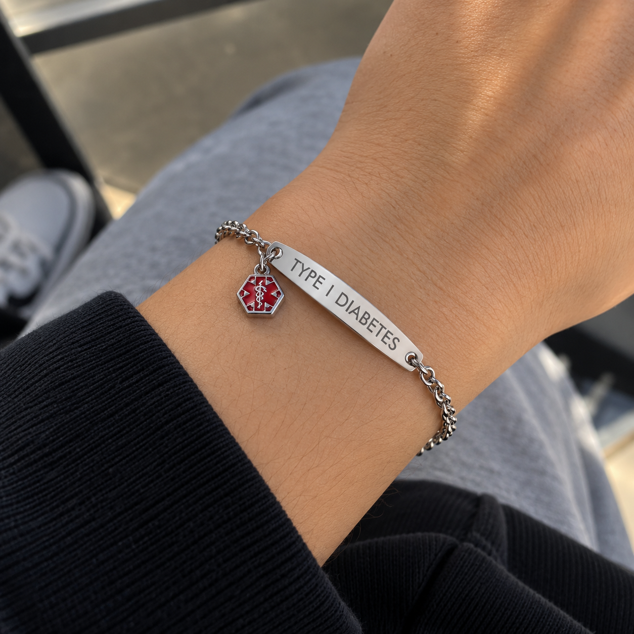 Diabetes Alert Bracelet